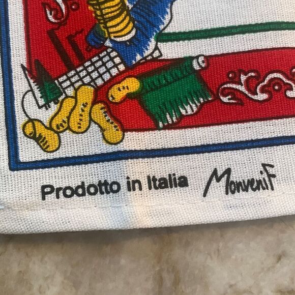 Cloth Map Of Italy - Picture 4 of 4